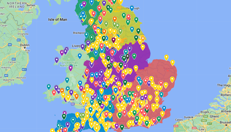 A National Map for the Sector | Community Energy England