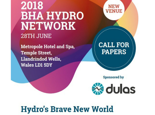 BHA are welcoming contributions from those involved in community hydro to get involved, speak and exhibit