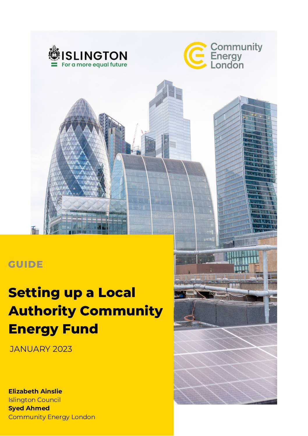 Setting up a Local Authority Community Energy Fund (January 2023)