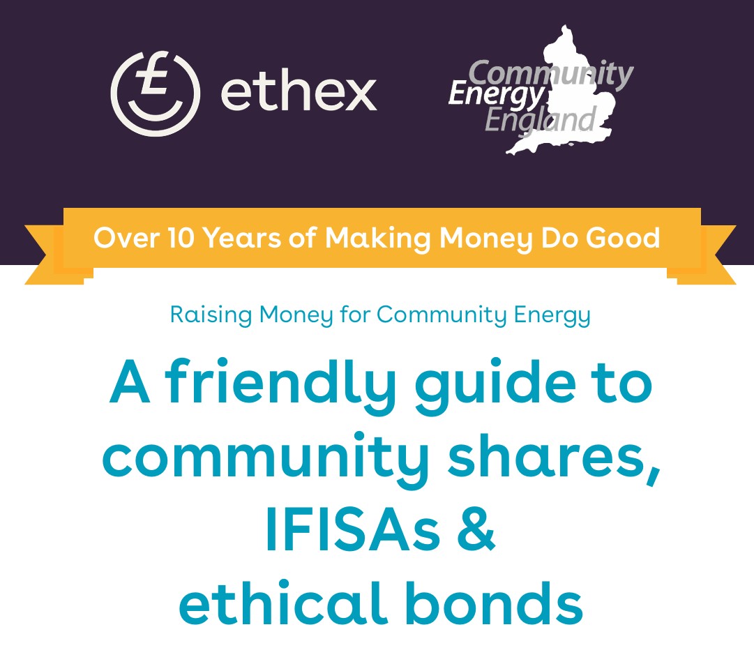 About IFISAs, bonds and community shares 