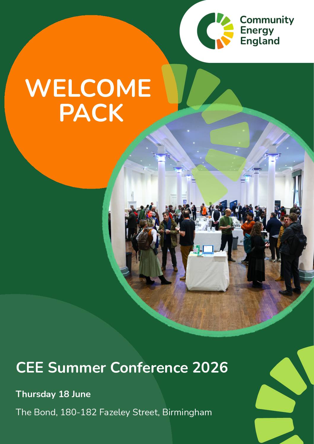 Summer Conference Welcome Pack