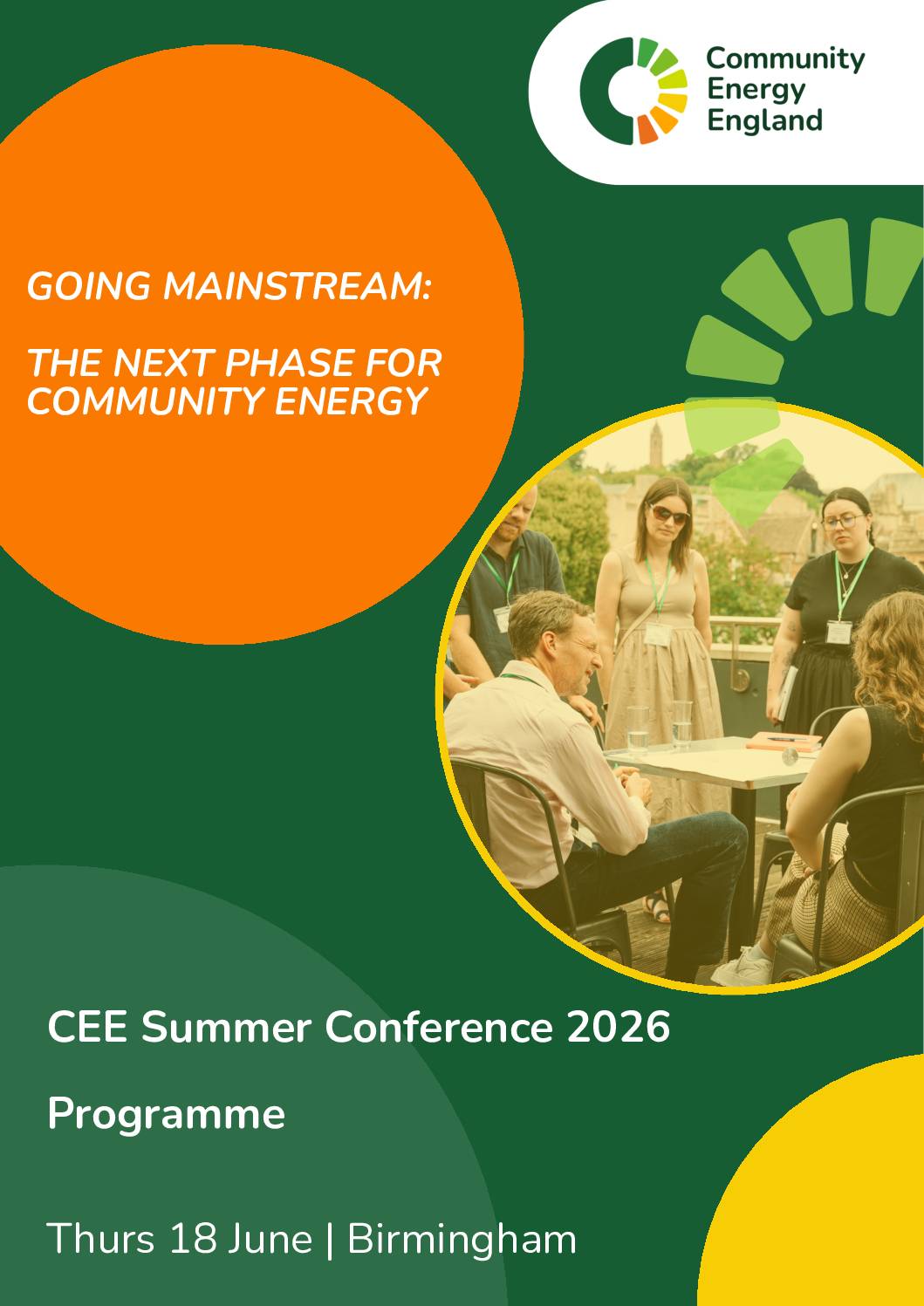 Summer Conference - Full Programme