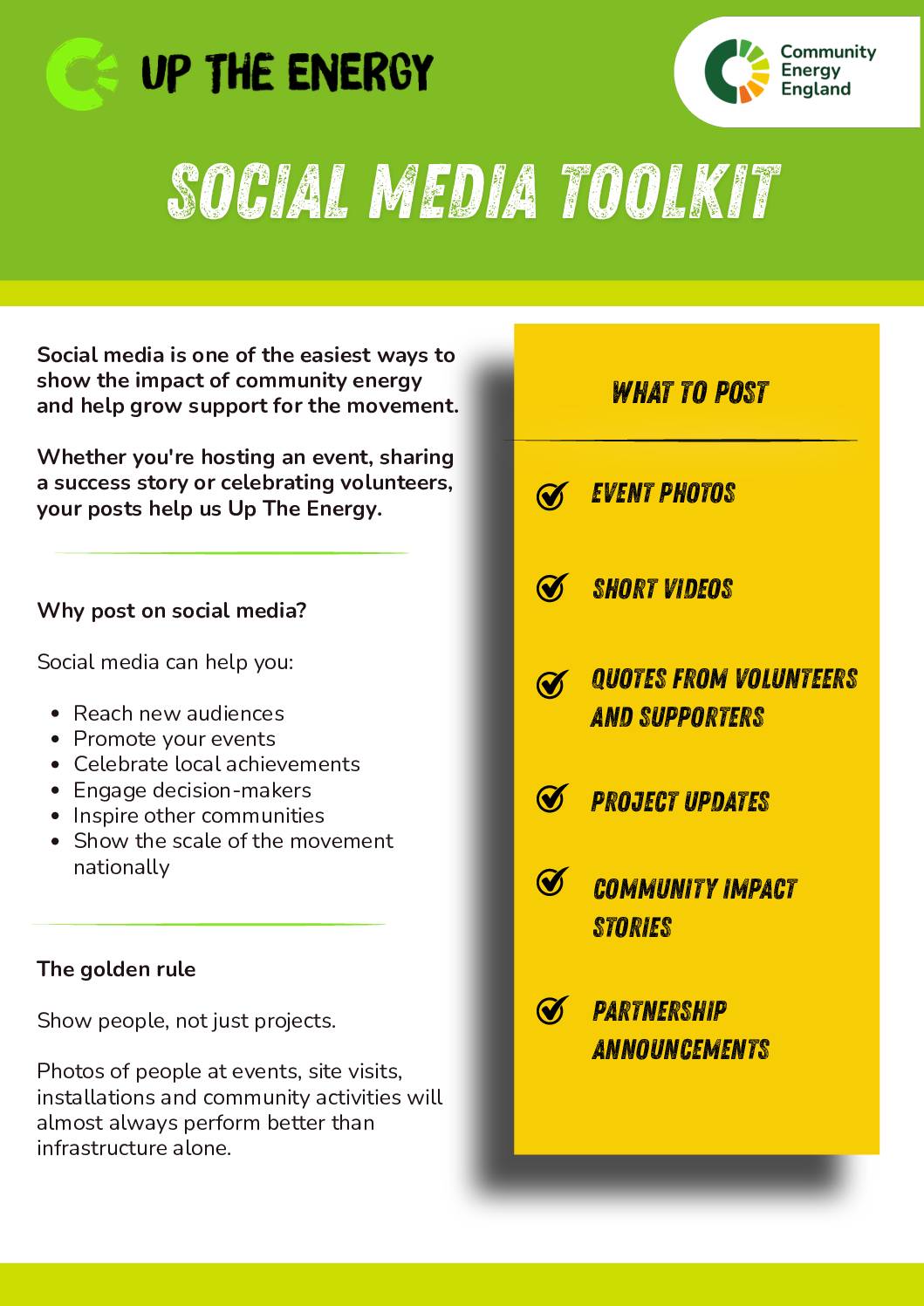 Social Media Toolkit